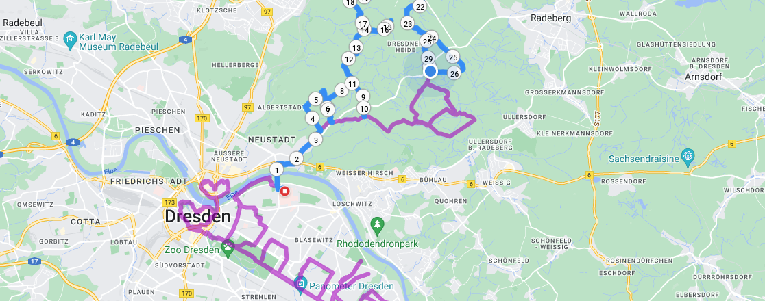 Spendenlauf live verfolgen